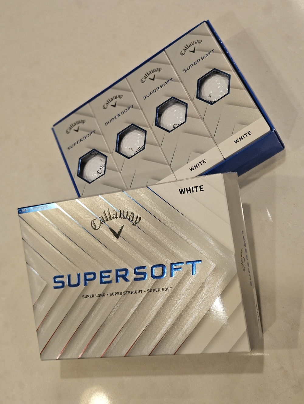 Callaway Supersoft Golf Balls - White - 1 Dozen